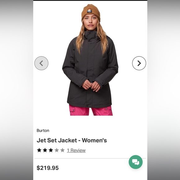 Grey Burton Jet Set Jacket - Picture 12 of 12